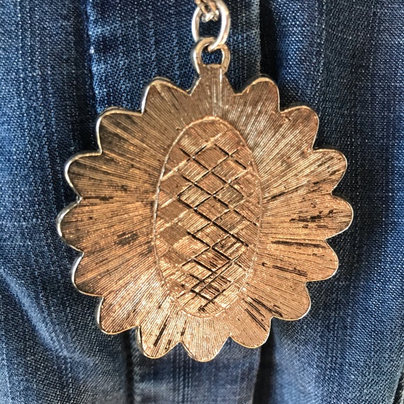 Vintage turquoise pendant necklace - Picture 3 of 3